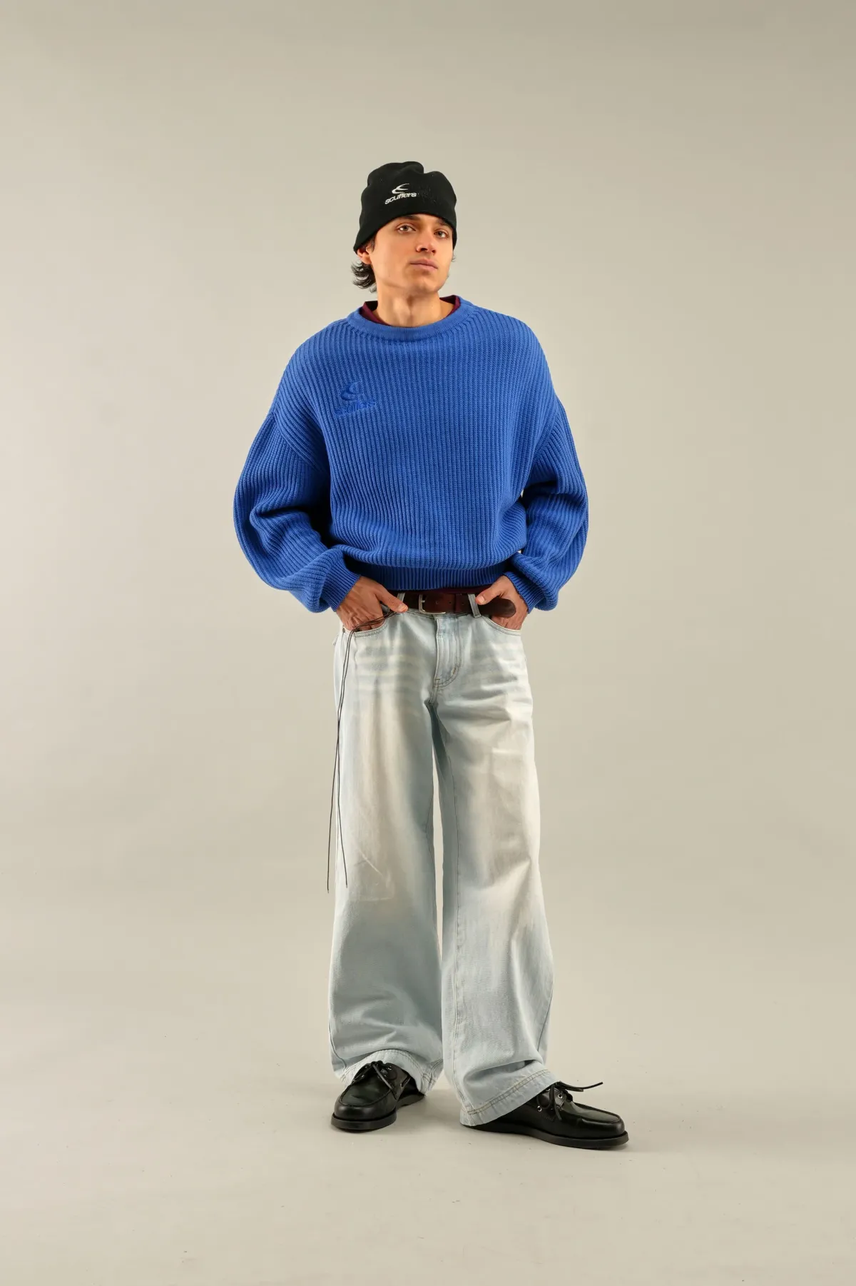 Scuffers Knitwear^Amore Blue Royal Knit