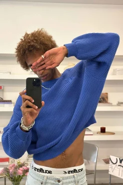 Scuffers Knitwear^Amore Blue Royal Knit