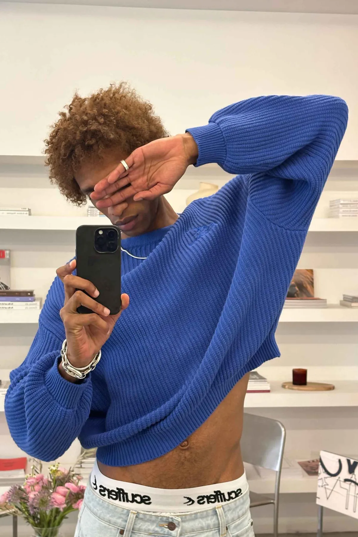 Scuffers Knitwear^Amore Blue Royal Knit