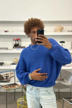 Scuffers Knitwear^Amore Blue Royal Knit