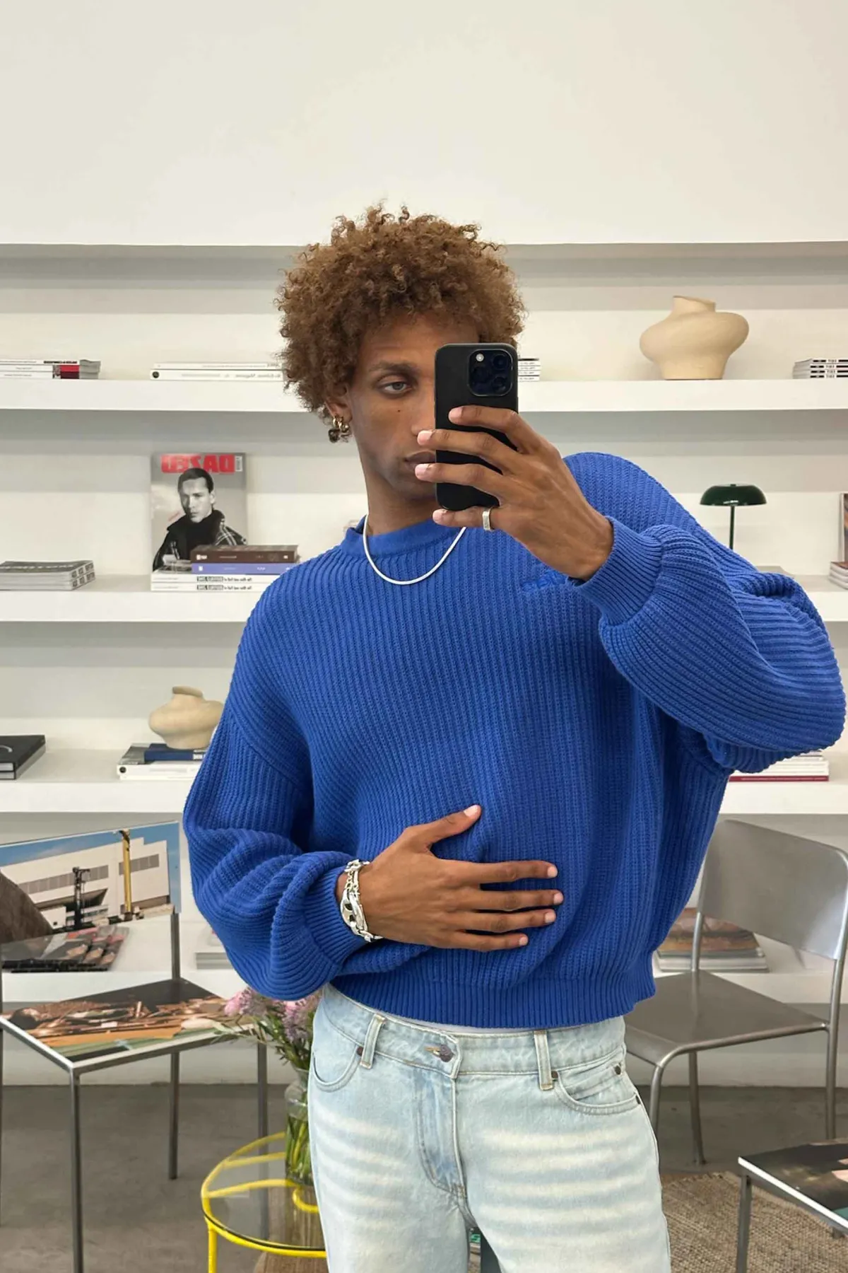 Scuffers Knitwear^Amore Blue Royal Knit
