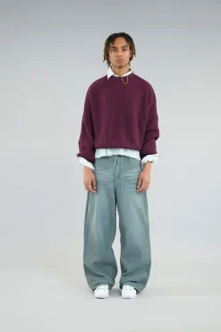 Scuffers Knitwear^Amore Burgundy Knit