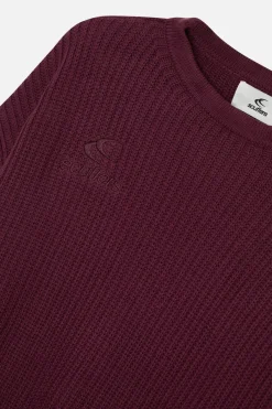 Scuffers Knitwear^Amore Burgundy Knit