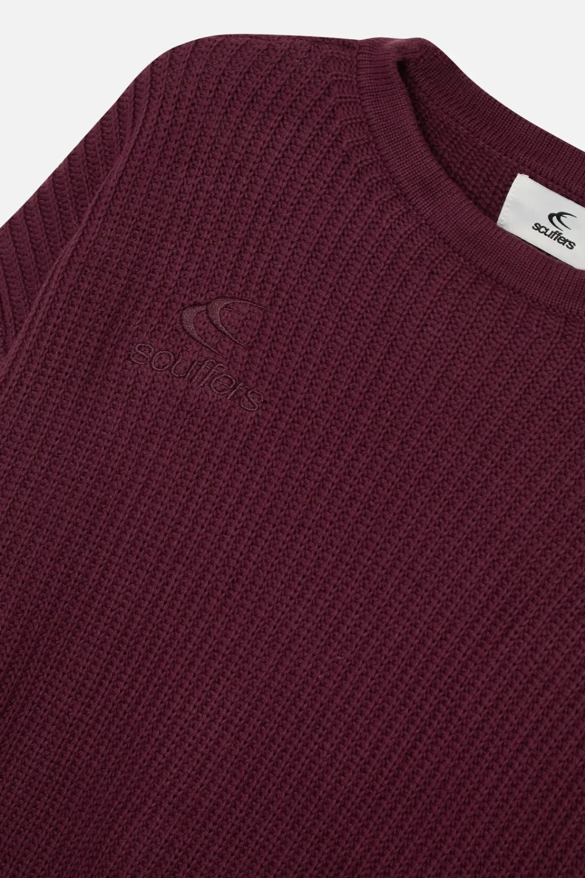 Scuffers Knitwear^Amore Burgundy Knit