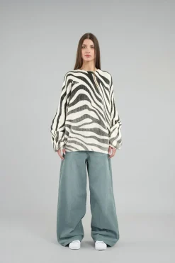 Scuffers Knitwear^Amore Zebra Knit