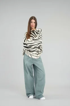 Scuffers Knitwear^Amore Zebra Knit