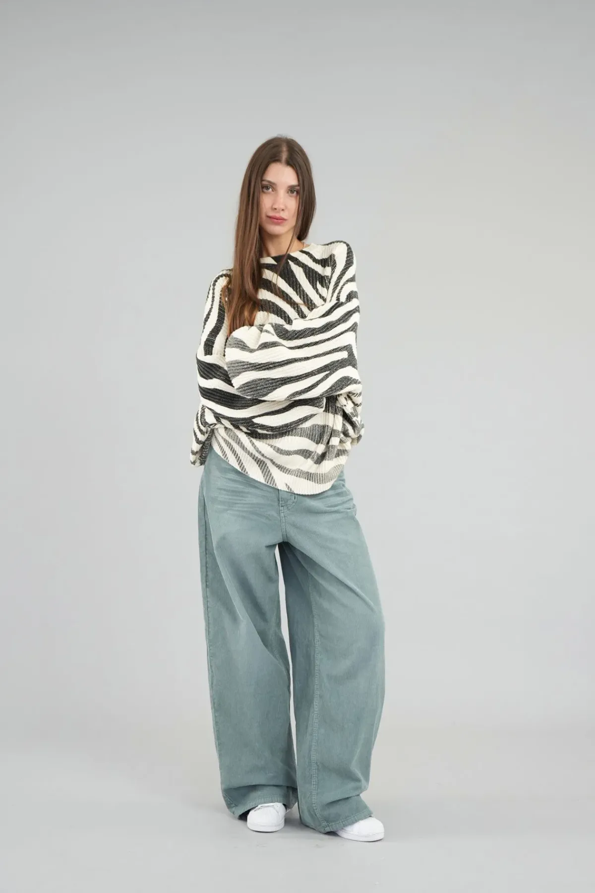 Scuffers Knitwear^Amore Zebra Knit