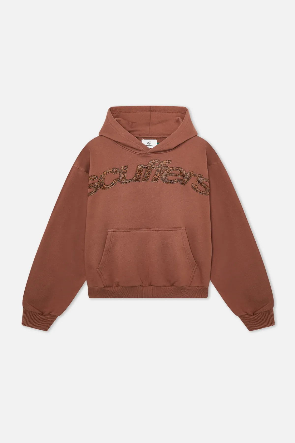 Scuffers Hoodies^Animal Brown Hoodie