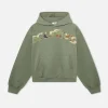 Scuffers Hoodies^Animal Green Hoodie