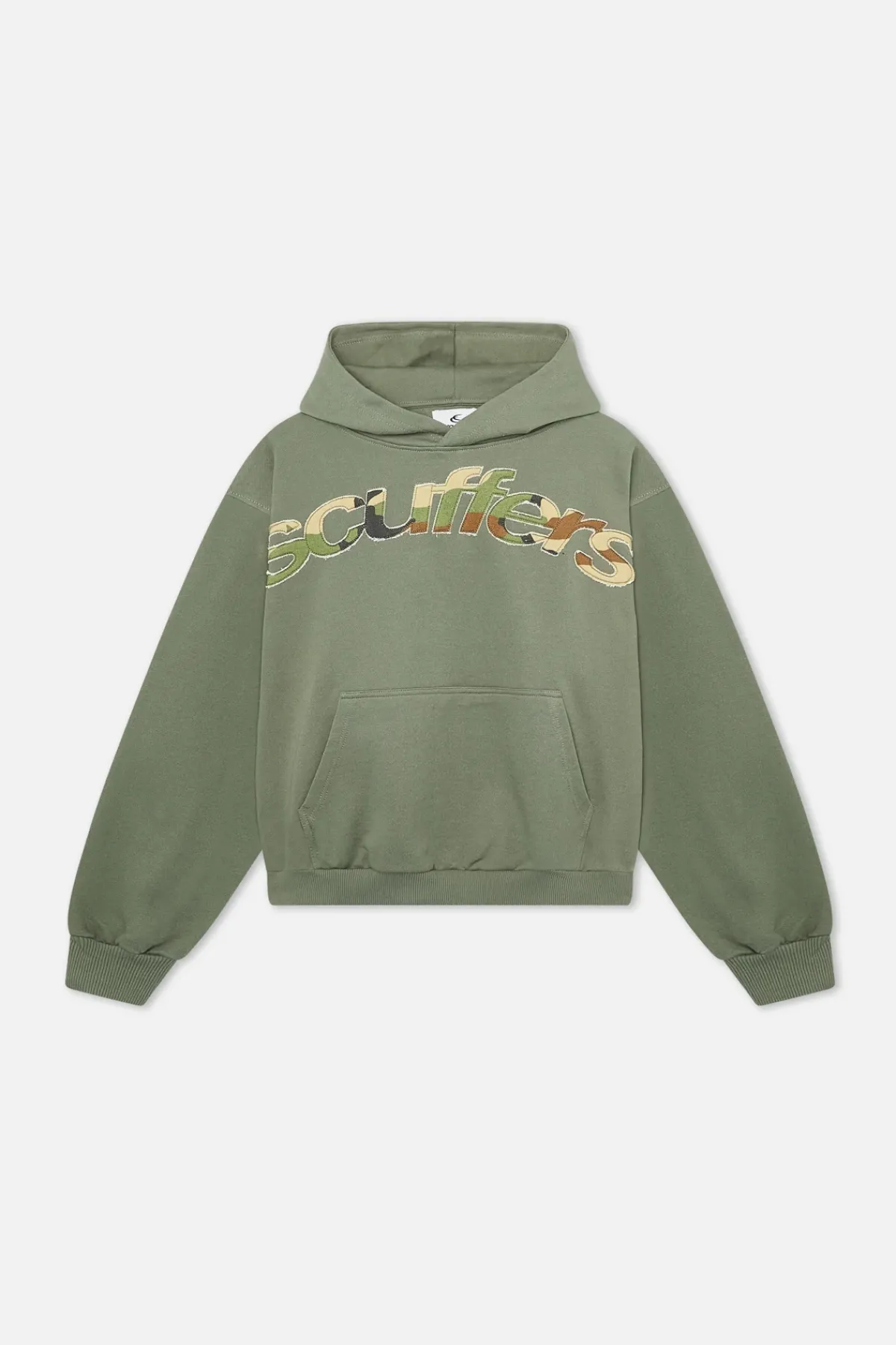 Scuffers Hoodies^Animal Green Hoodie