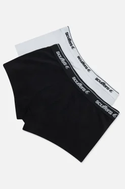 Scuffers Underwear | The Basics By Scuffers^B&W Classic Boxer Briefs