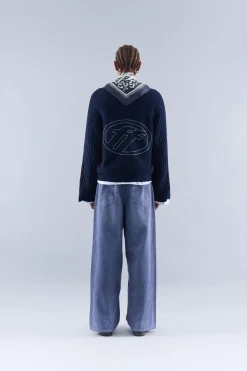Scuffers Knitwear^Berry Navy Knit