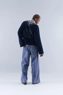 Scuffers Knitwear^Berry Navy Knit