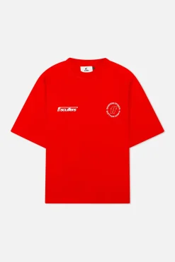 Scuffers T-shirts^Billy Red T-Shirt