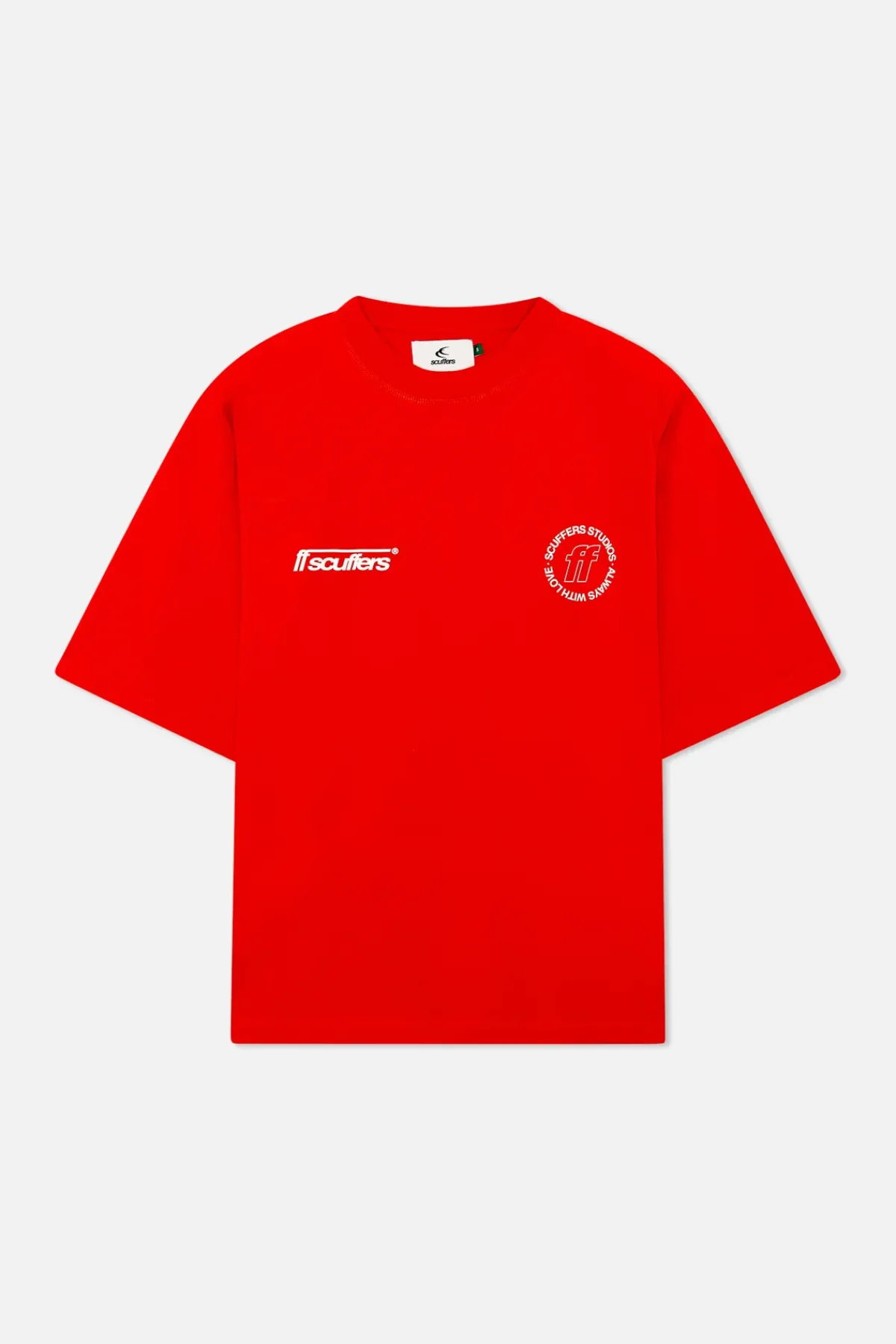 Scuffers T-shirts^Billy Red T-Shirt