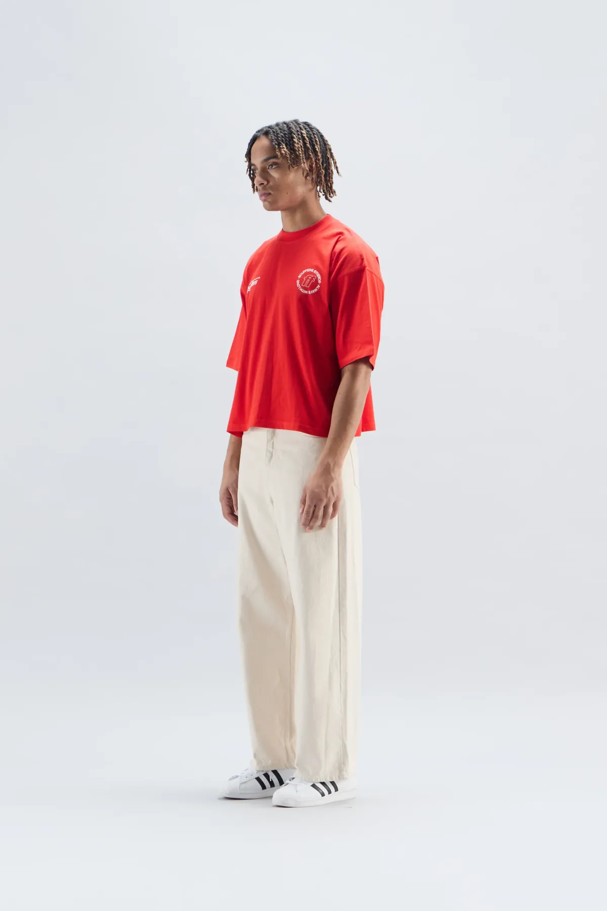 Scuffers T-shirts^Billy Red T-Shirt