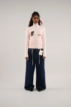 Scuffers Knitwear^Blackie Ecru Zipper Knit