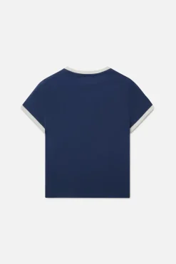 Scuffers Tops | T-shirts^Block Top Dark Blue
