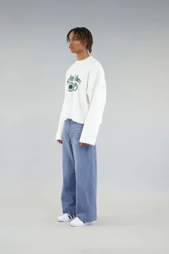 Scuffers Crewneck^Cala Ecru Sweatshirt