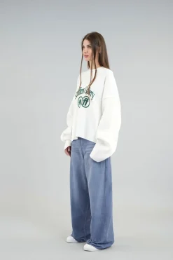 Scuffers Crewneck^Cala Ecru Sweatshirt