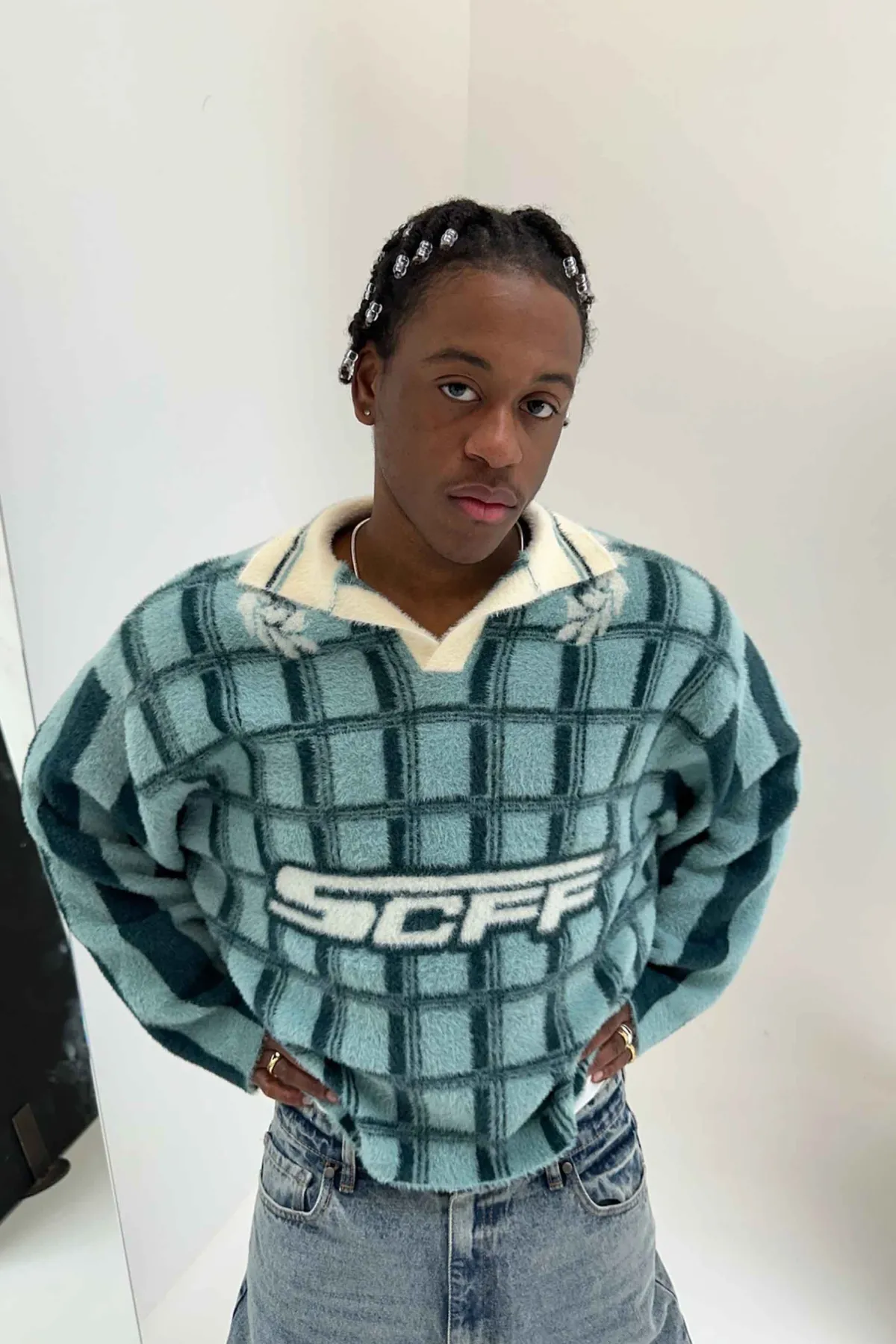 Scuffers Shirts & Polos^Checked Mohair Polo