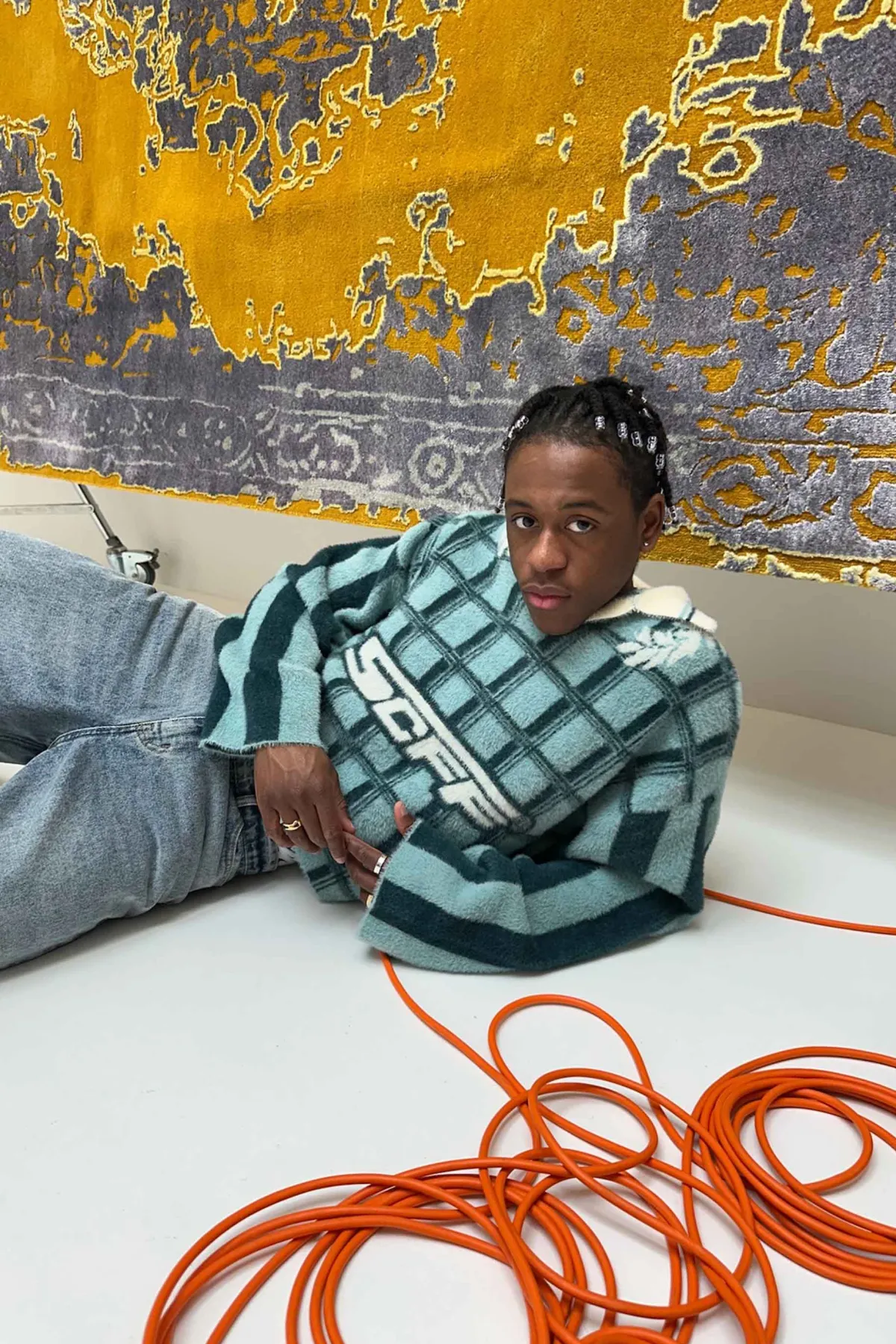 Scuffers Shirts & Polos^Checked Mohair Polo