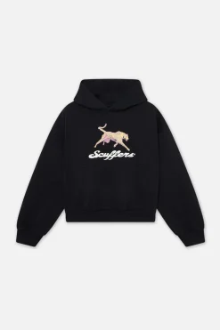 Scuffers Hoodies^Cheetah Black Hoodie