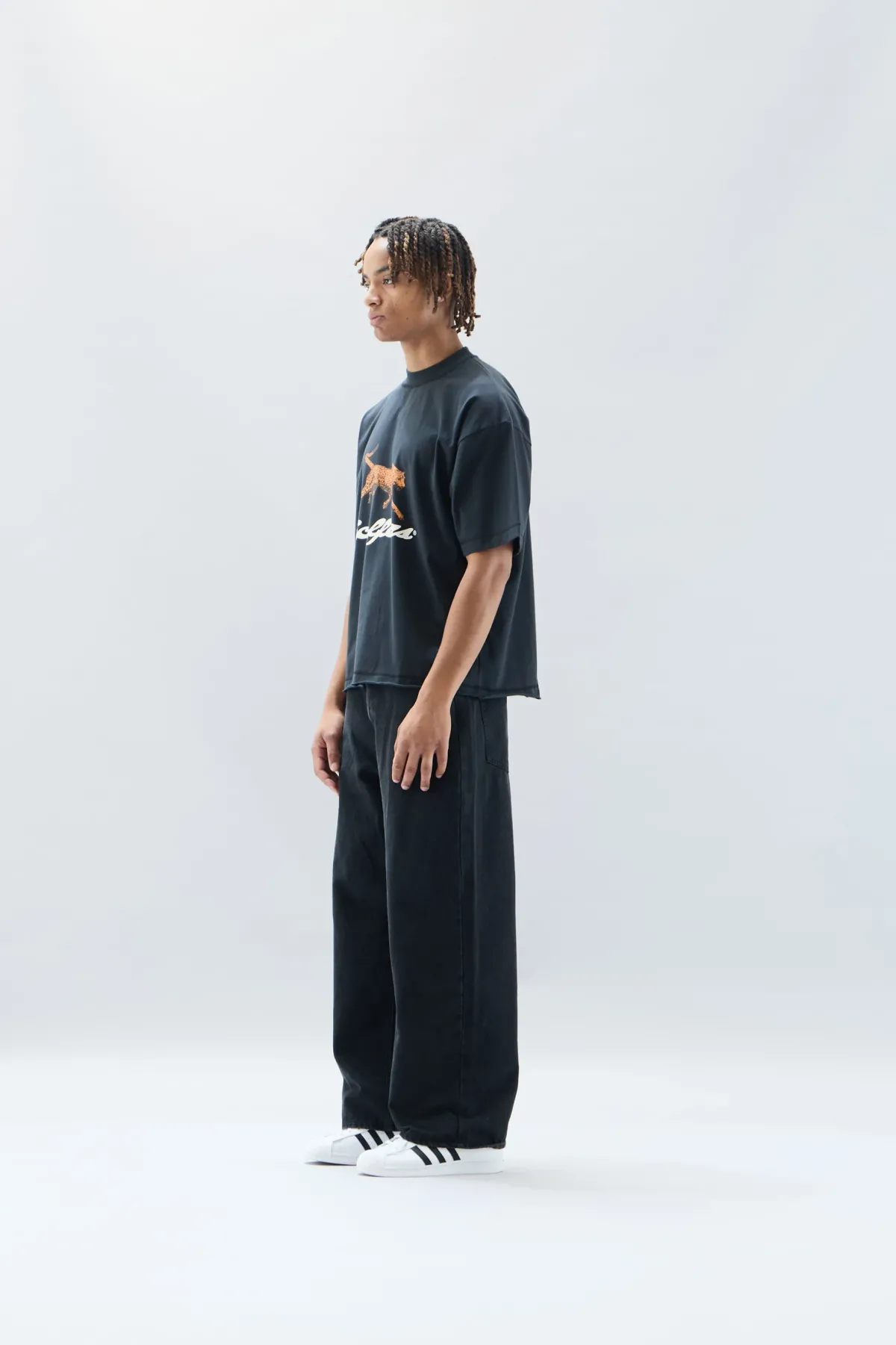 Scuffers T-shirts^Cheetah Black T-shirt