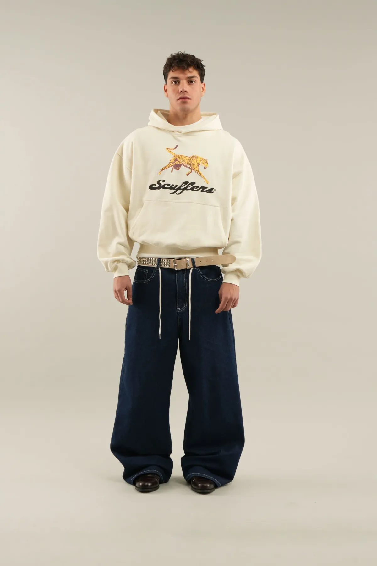 Scuffers Hoodies^Cheetah Ecru Hoodie