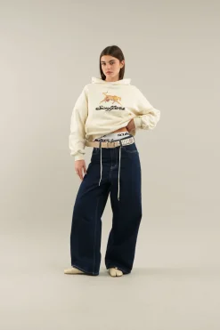 Scuffers Hoodies^Cheetah Ecru Hoodie