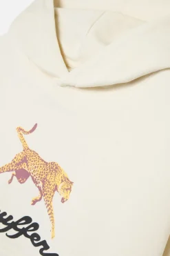 Scuffers Hoodies^Cheetah Ecru Hoodie