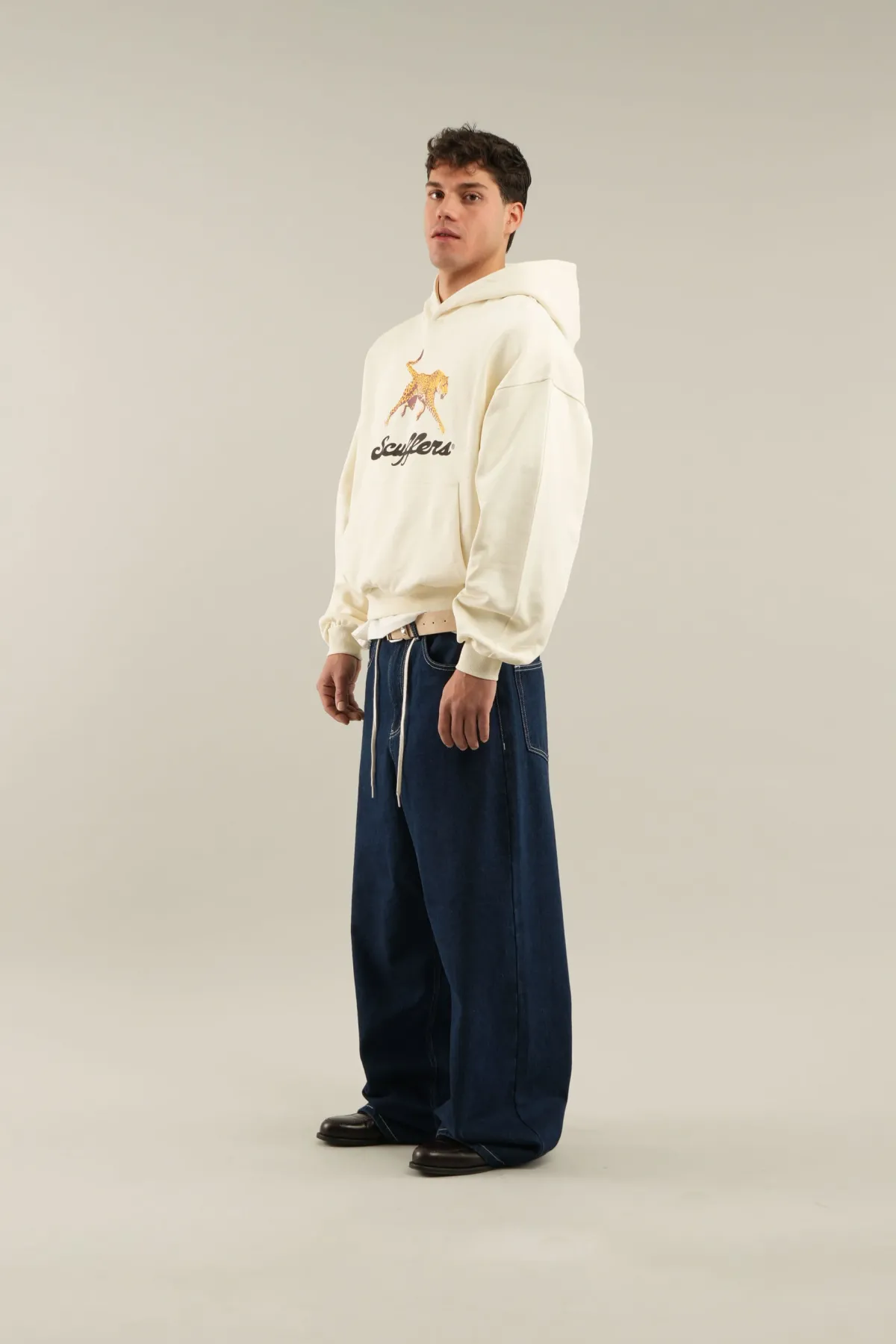 Scuffers Hoodies^Cheetah Ecru Hoodie