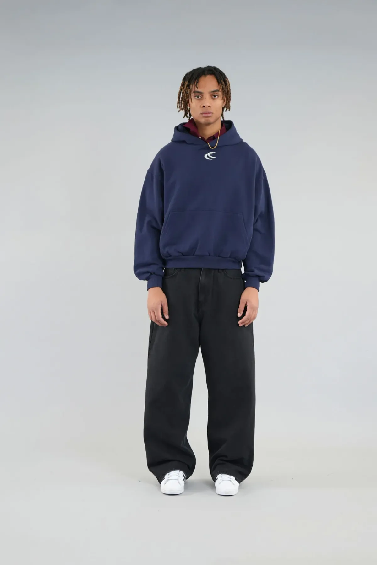 Scuffers Hoodies^Chester Blue Hoodie