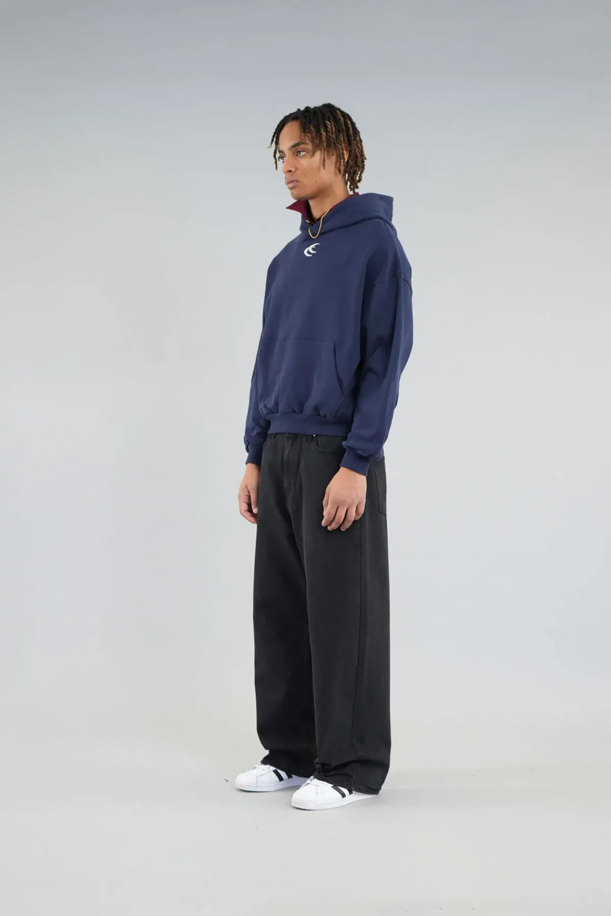Scuffers Hoodies^Chester Blue Hoodie