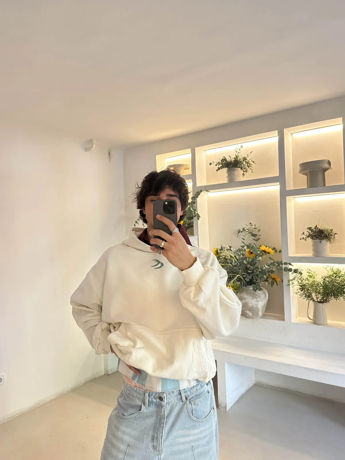 Scuffers Hoodies^Chester Ecru Hoodie