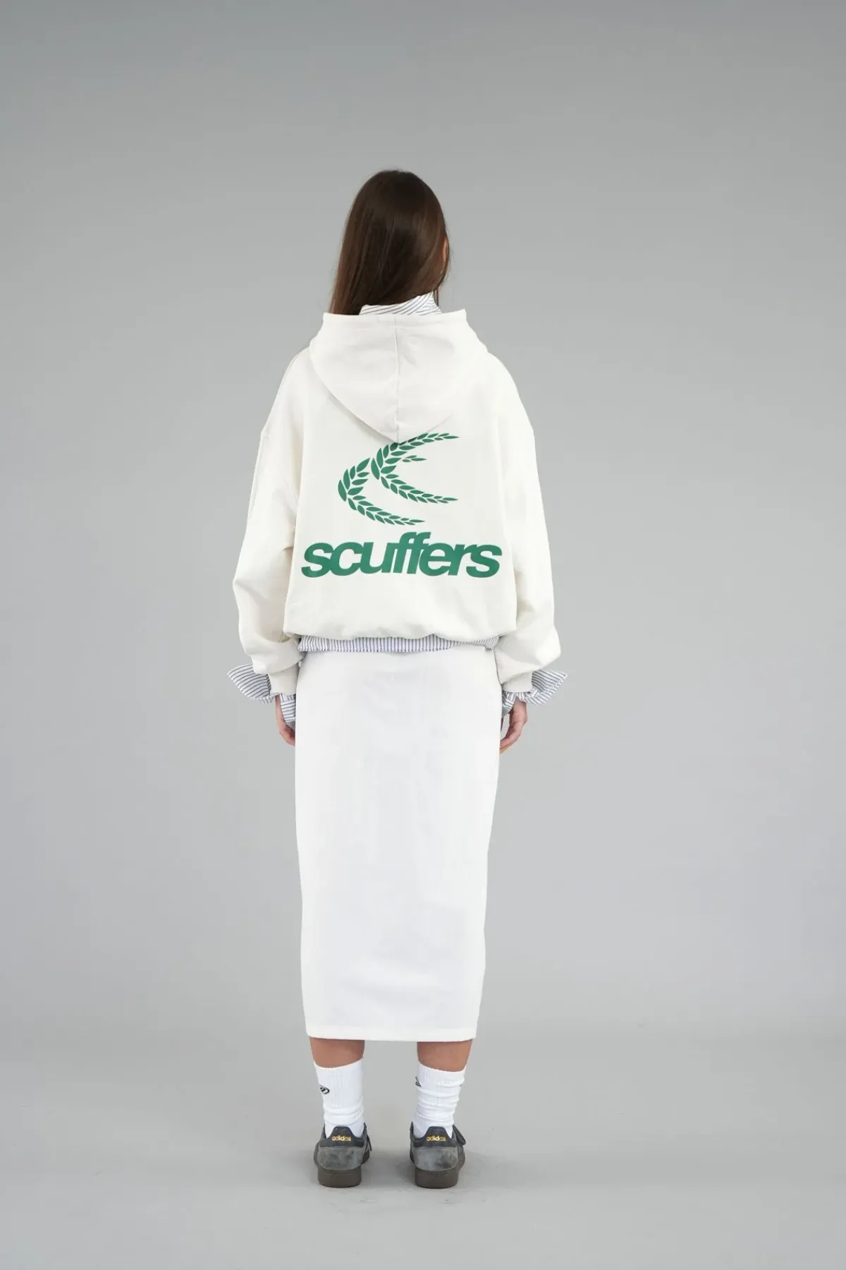Scuffers Hoodies^Chester Ecru Hoodie
