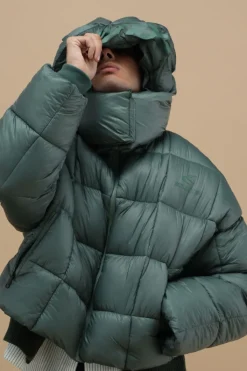 Scuffers Outerwear^City Forest Green Puffer