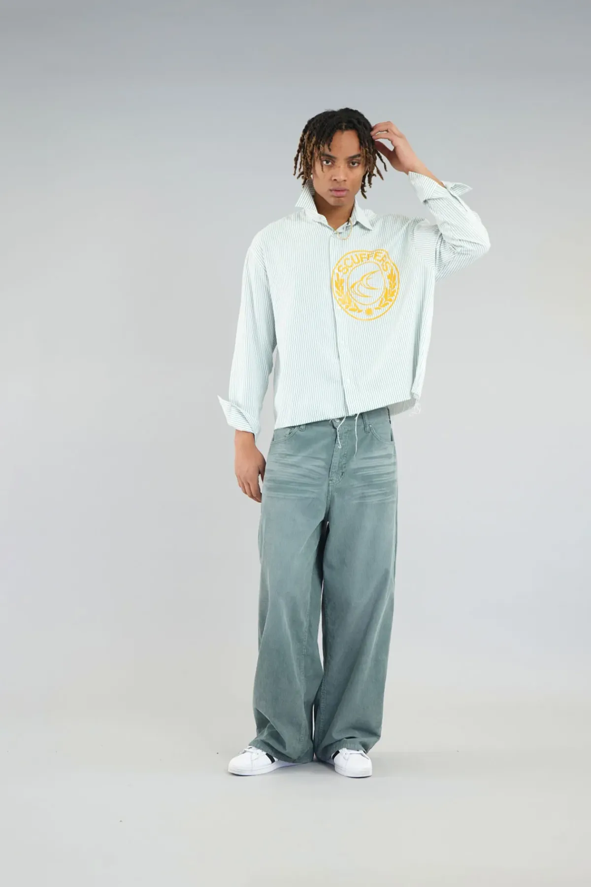 Scuffers Shirts & Polos^CLG stripes Green shirt