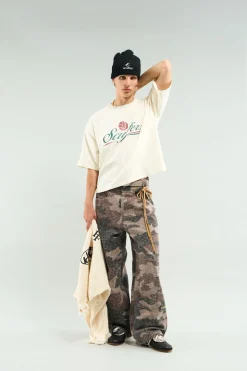 Scuffers T-shirts^Club Ecru T-Shirt