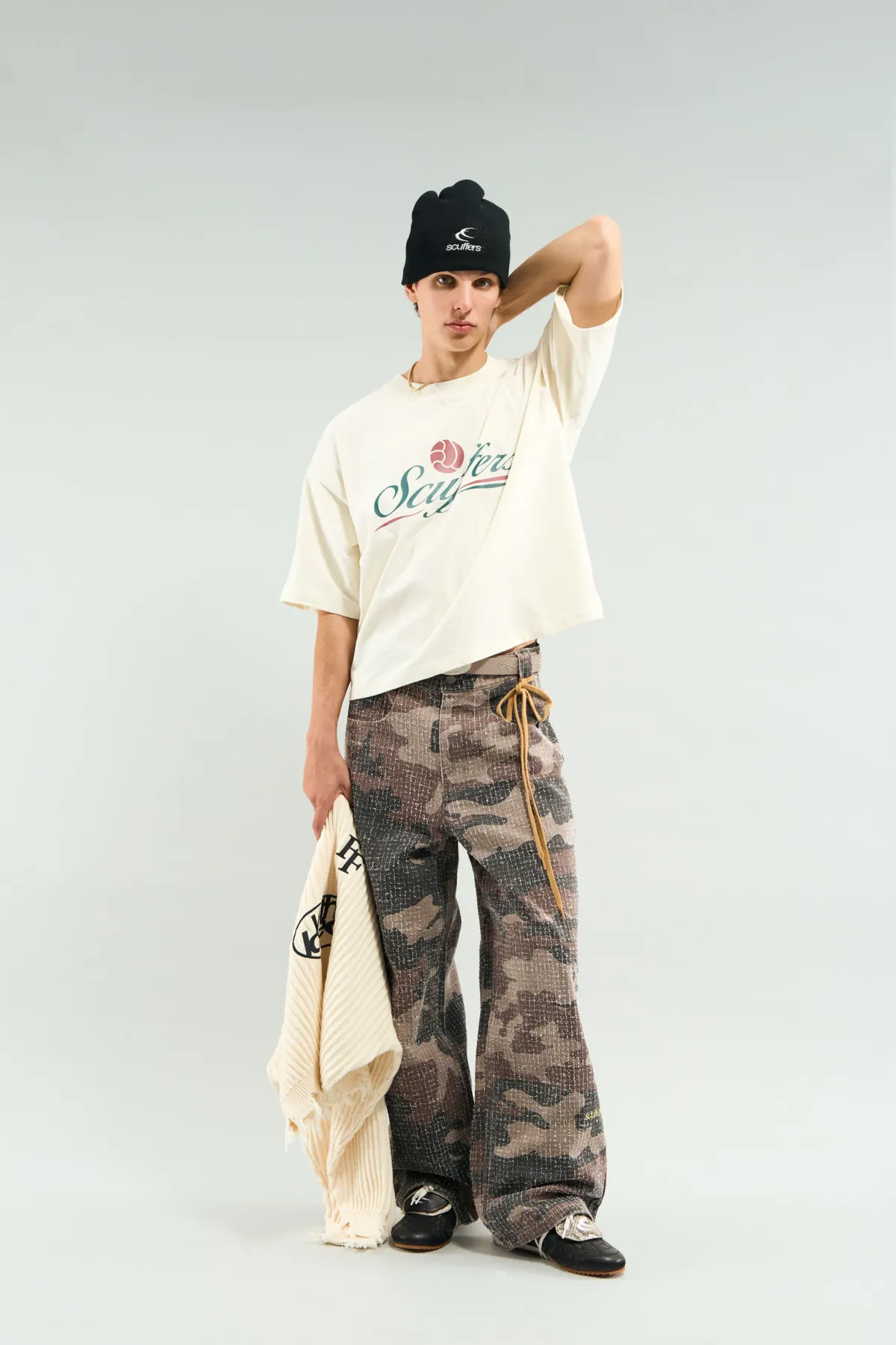 Scuffers T-shirts^Club Ecru T-Shirt
