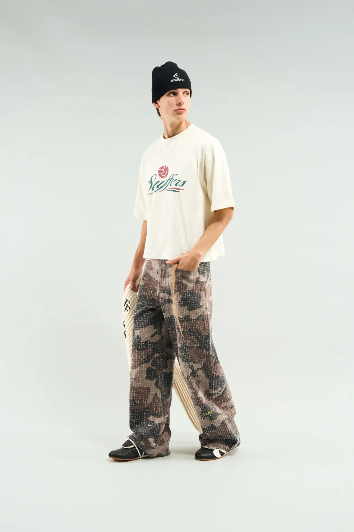 Scuffers T-shirts^Club Ecru T-Shirt