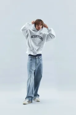 Scuffers Hoodies^College Grey Hoodie