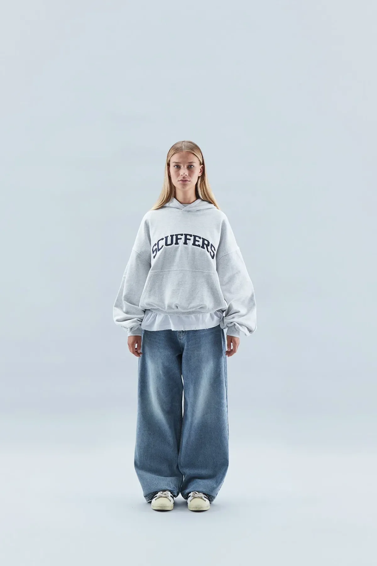 Scuffers Hoodies^College Grey Hoodie