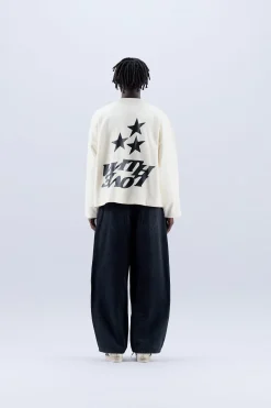 Scuffers Crewneck^Com Ecru Sweatshirt