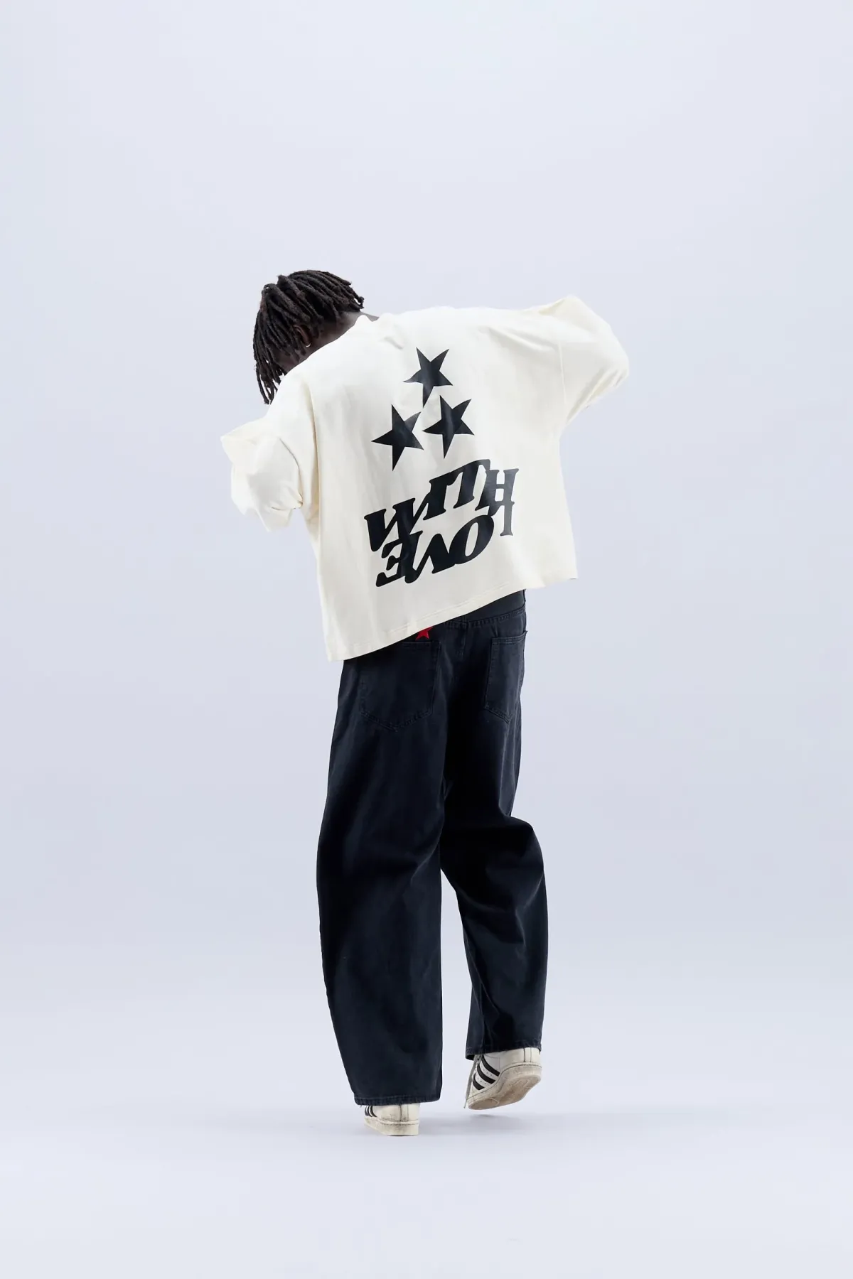 Scuffers Crewneck^Com Ecru Sweatshirt