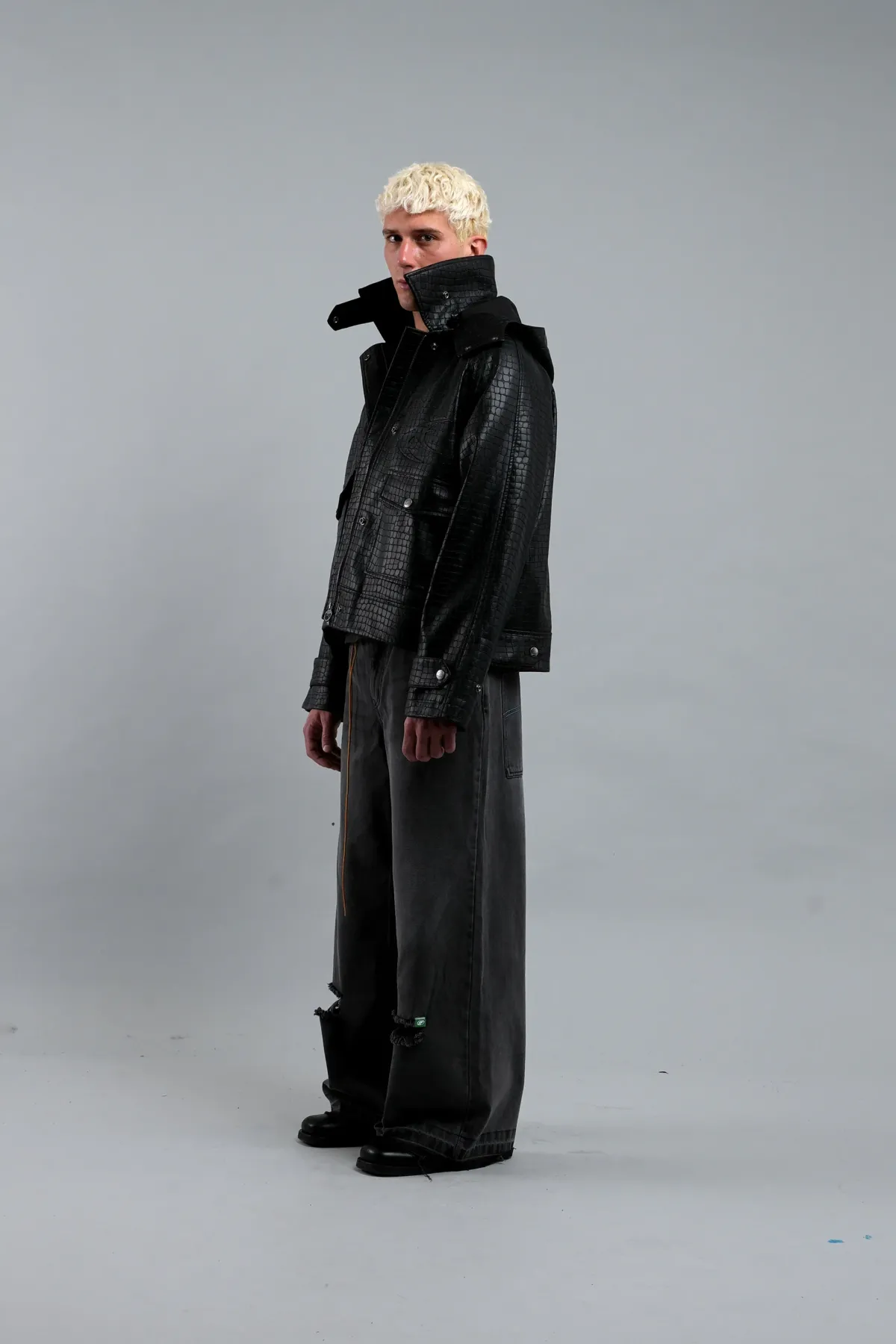Scuffers Outerwear^Croc Black Jacket