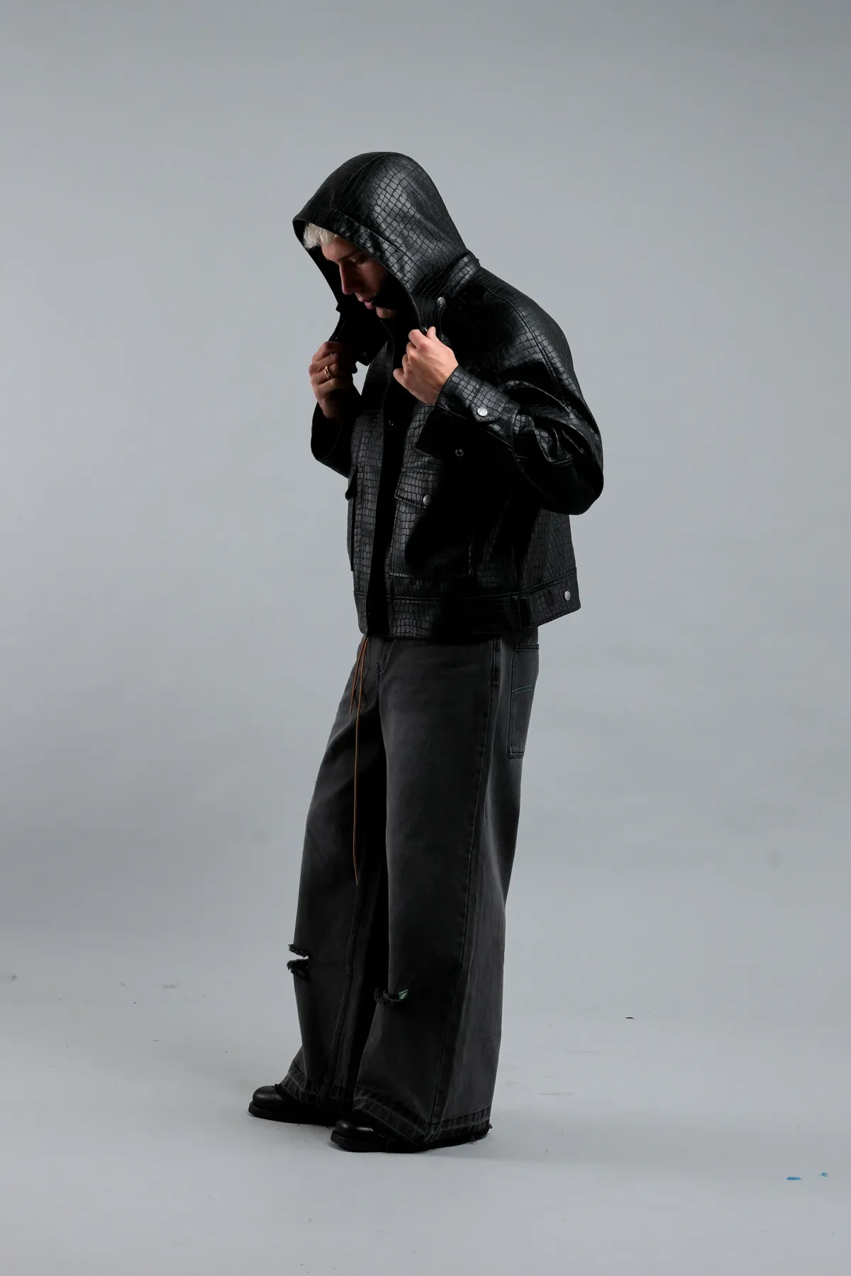 Scuffers Outerwear^Croc Black Jacket