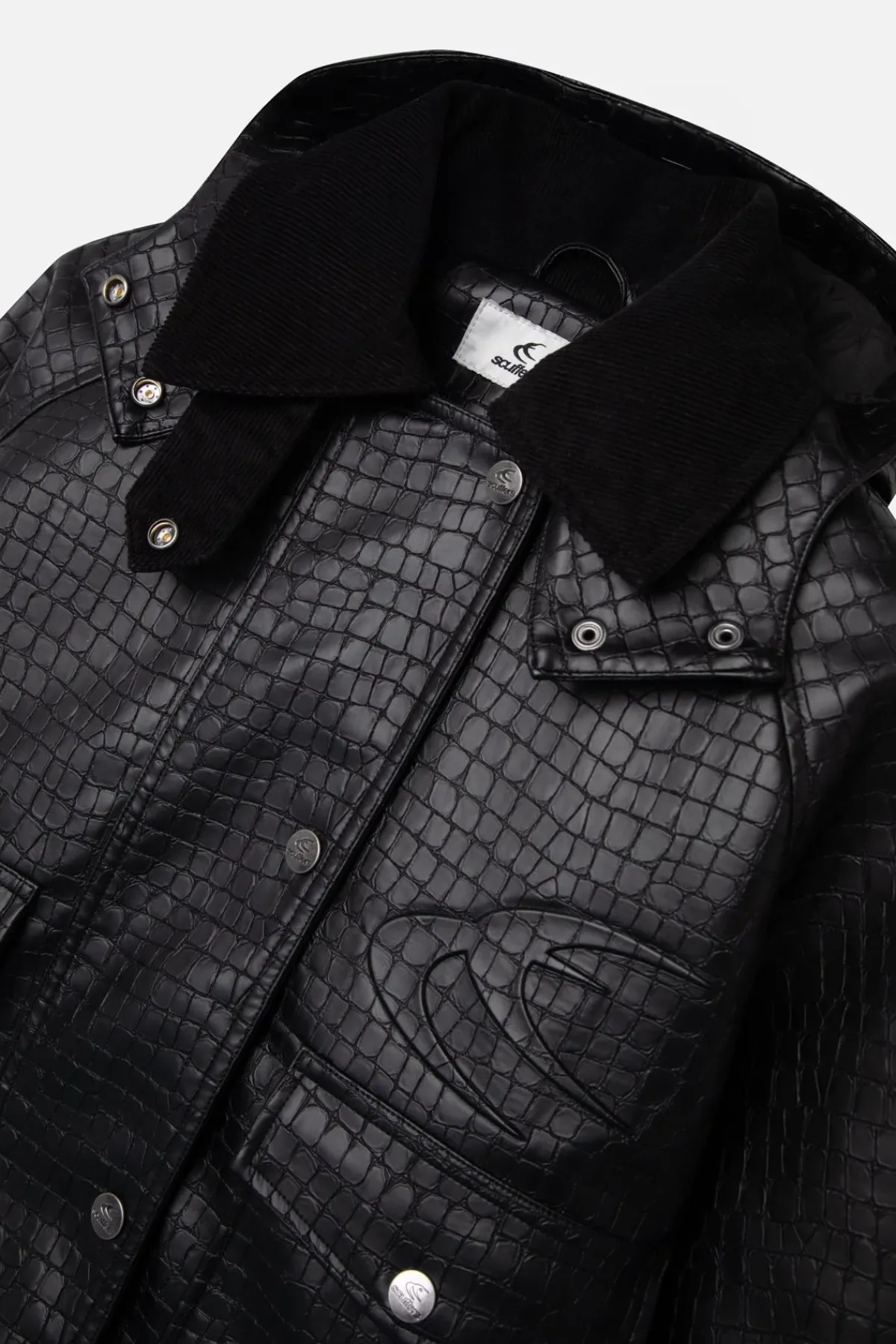 Scuffers Outerwear^Croc Black Jacket