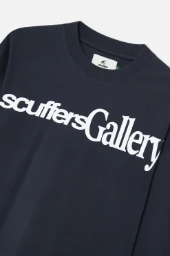 Scuffers Long Sleeves^Curator Navy Longsleeve