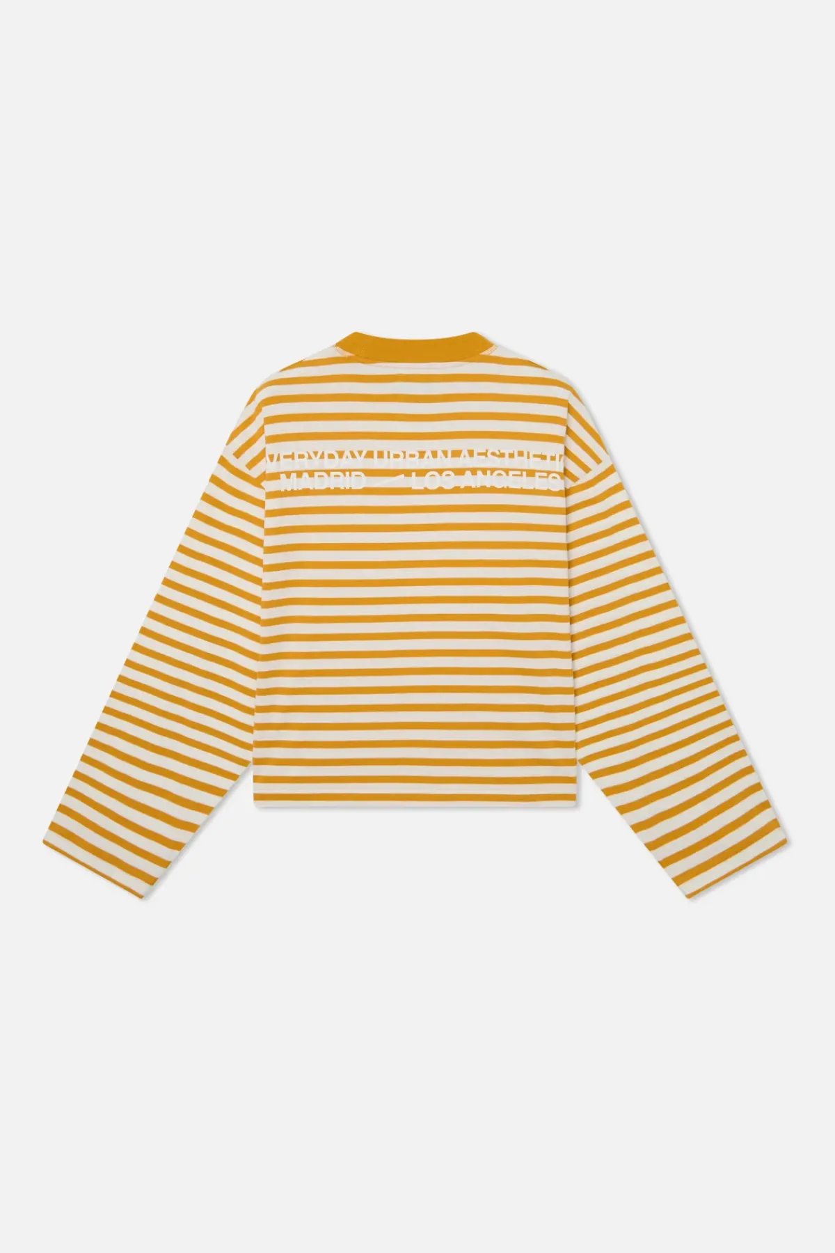 Scuffers Long Sleeves^Curator Orange & White Longsleeve